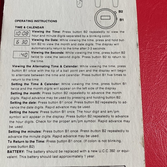 Vintage 1990 JETSONS Wrist Watch ~ Jetsons The Movie Cartoon Digital Watch - Picture 9 of 9